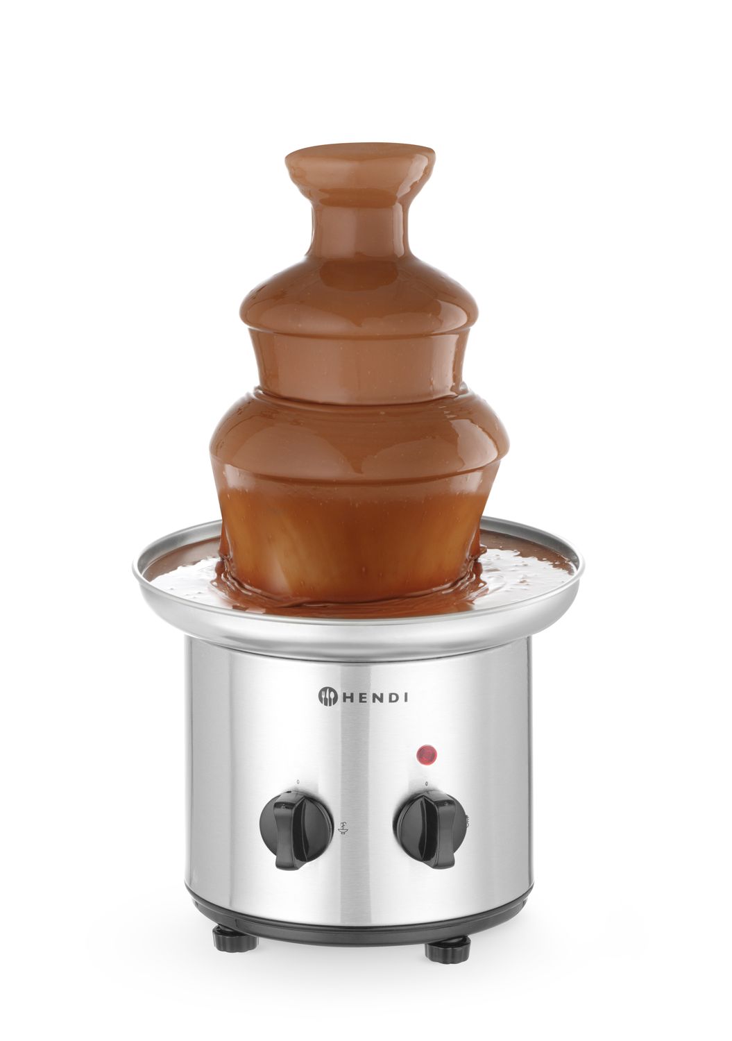 Fontána na čokoládové fondue 3 poschodová, HENDI, 230V/46W, ⌀215x(H)375mm
