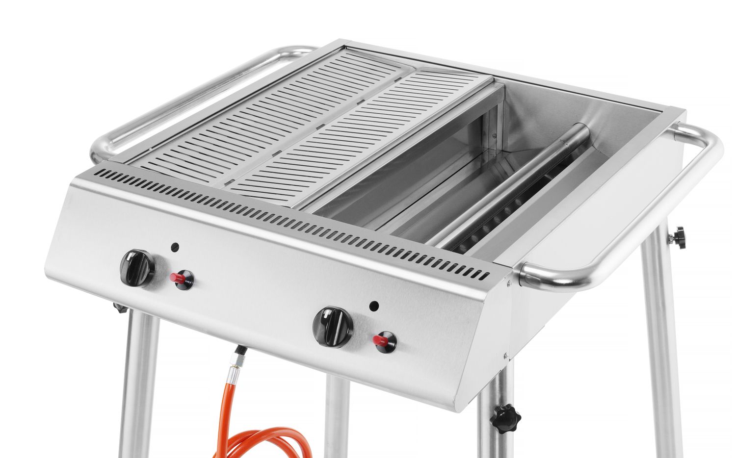 Xantos Plynový gril, HENDI, 9,5kW, 770x710x(H)870mm