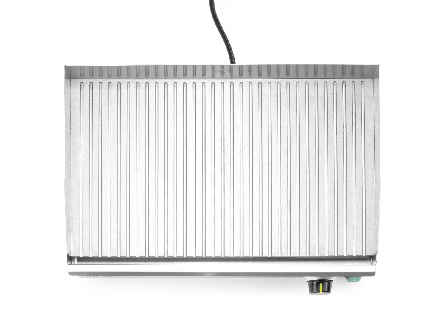 Grilovacia doska vrúbkovaná, HENDI, Kitchen Line, 220-240V/2400W, 527x404x(H)233mm