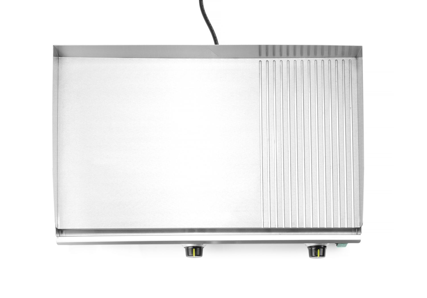 Grilovacia doska1/3 vrúbkovaná, HENDI, Kitchen Line, 220-240V/3500W, 697x474x(H)241mm