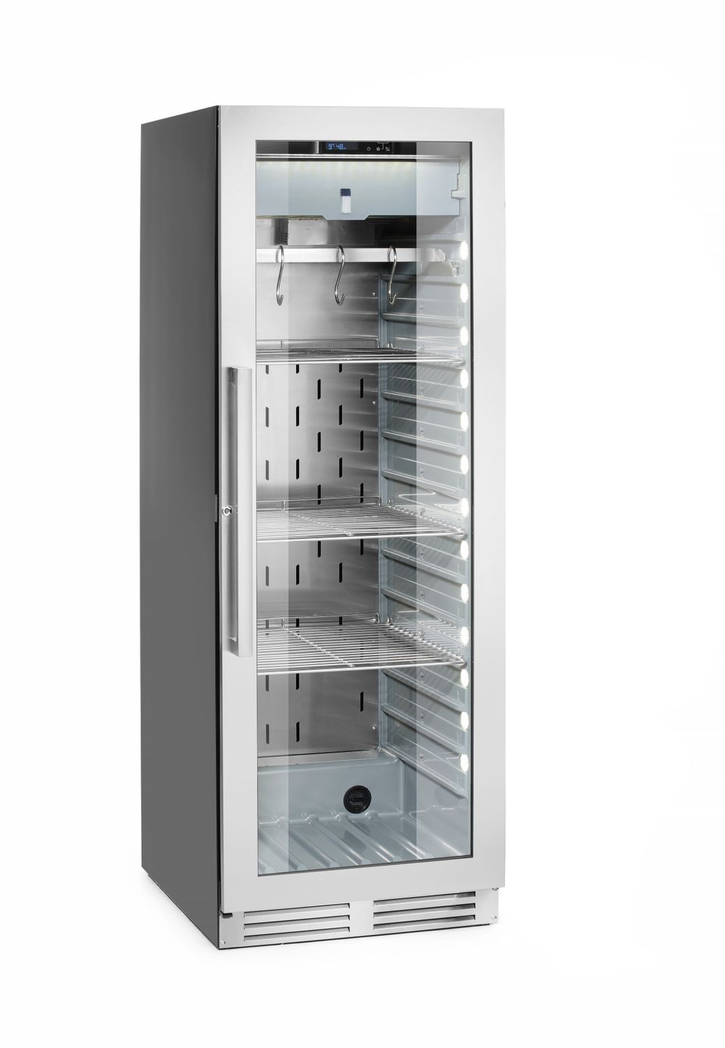 Vitrína na mäso, HENDI, 352L, 220-240V/170W, 595x760x(H)1720mm