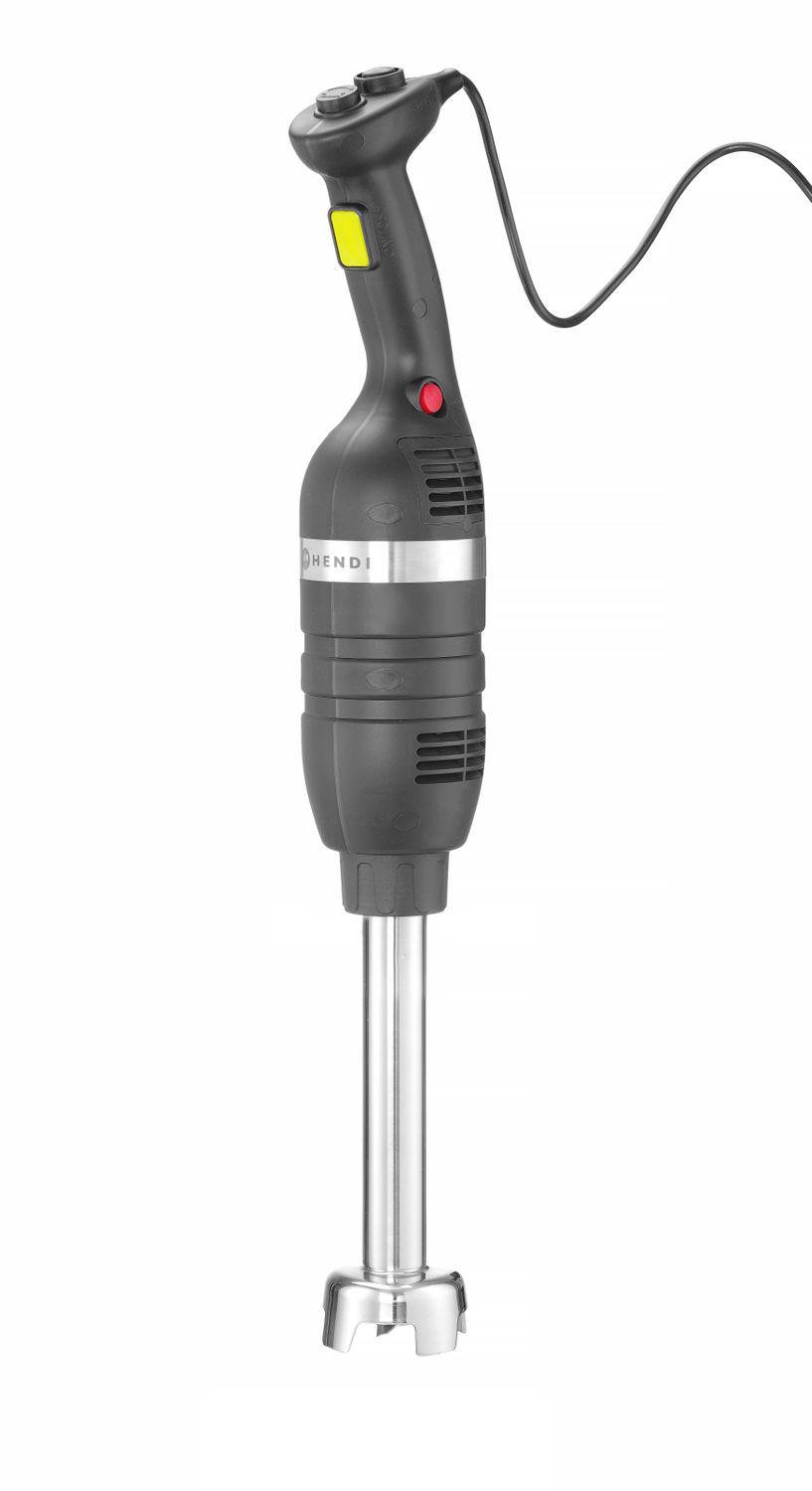 Tyčový mixér 350 s variabilnou rýchlosťou a mixovacím hriadeľom 300 mm, HENDI, Kitchen Line, Čierna, 230V/350W, ⌀100x716mm