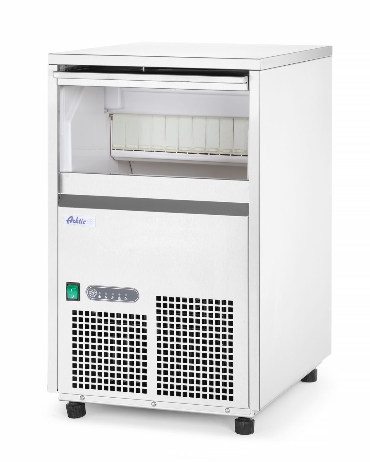 Výrobník kociek ľadu, Arktic, Strieborná, 220-240V/385W, 380x520x(H)637mm