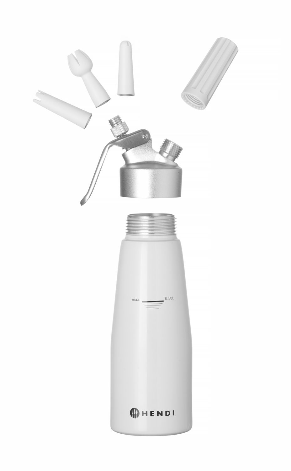 Fľaša na šľahačku , HENDI, Kitchen Line, 0,5L, ⌀80x(H)260mm