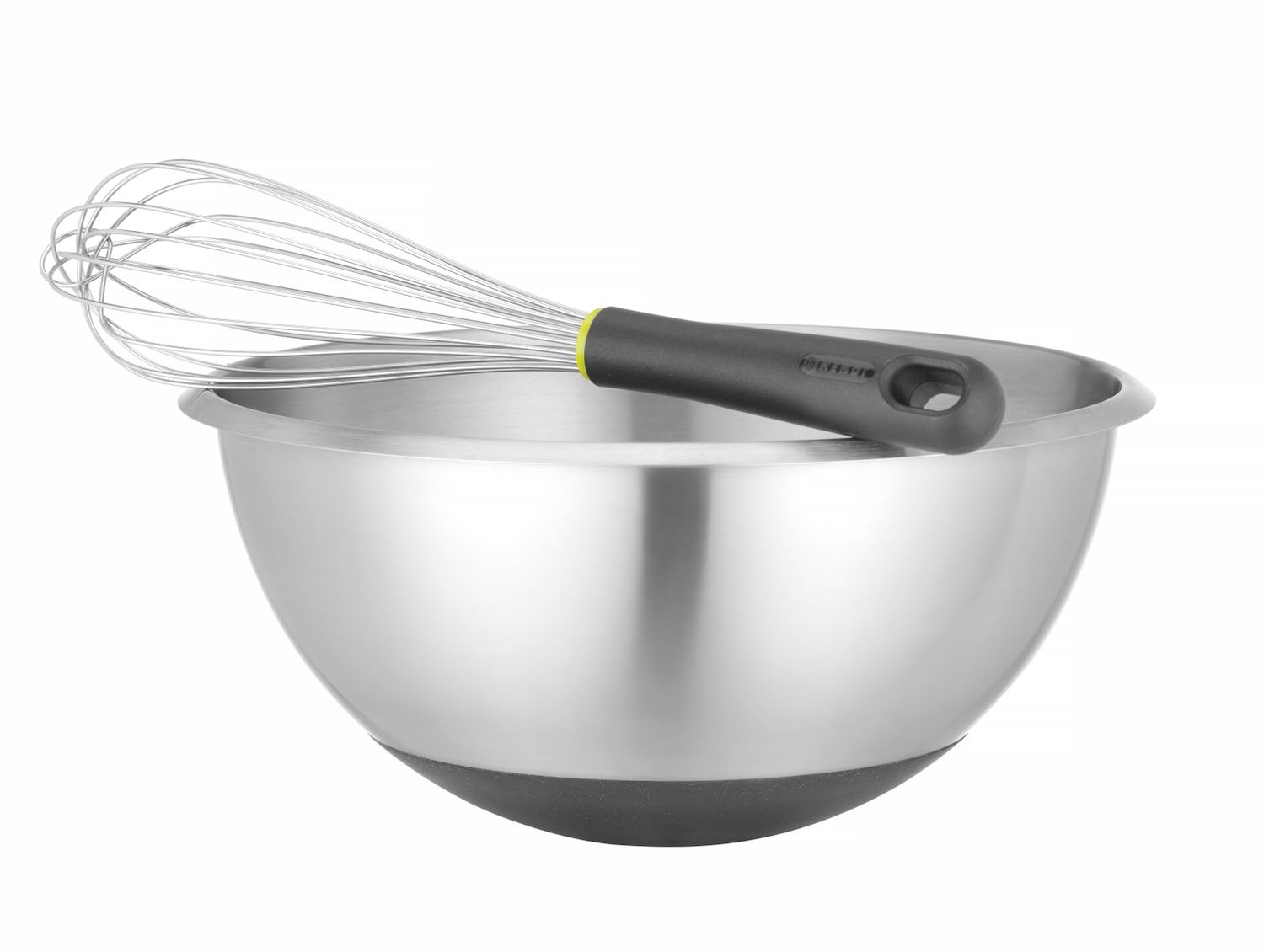 Miešacia misa s gumovou základňou, HENDI, 6L, ⌀330x(H)155mm
