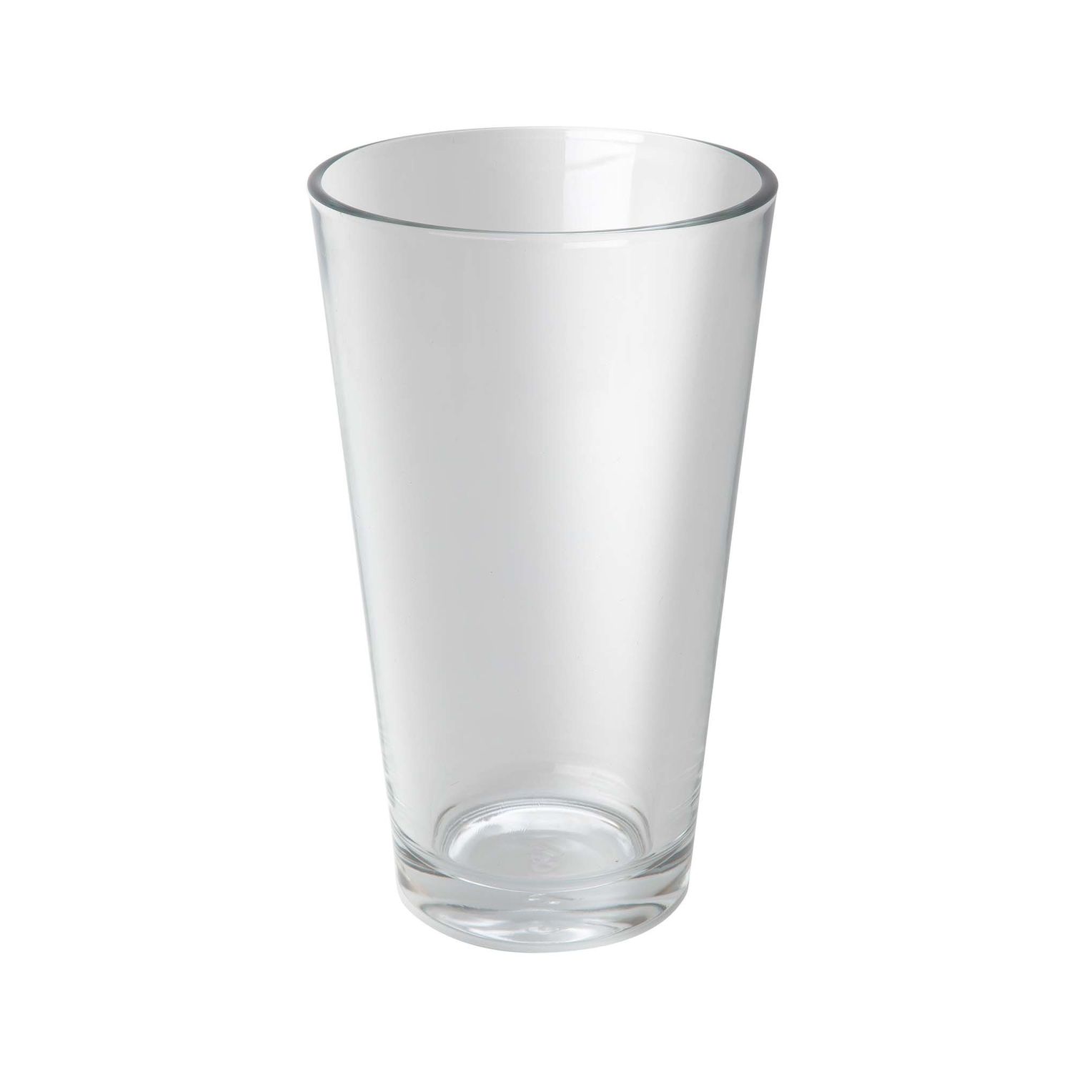 Pohár Boston shaker, BarUp, miešacia sklenená nádoba, 0,45L, ⌀x(H)mm