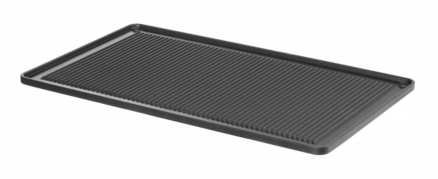 Grilovací tanier, vrúbkovaný GRILLPLATE CONVECTOMAT, HENDI, GN 1/1, 530x325x(H)15mm