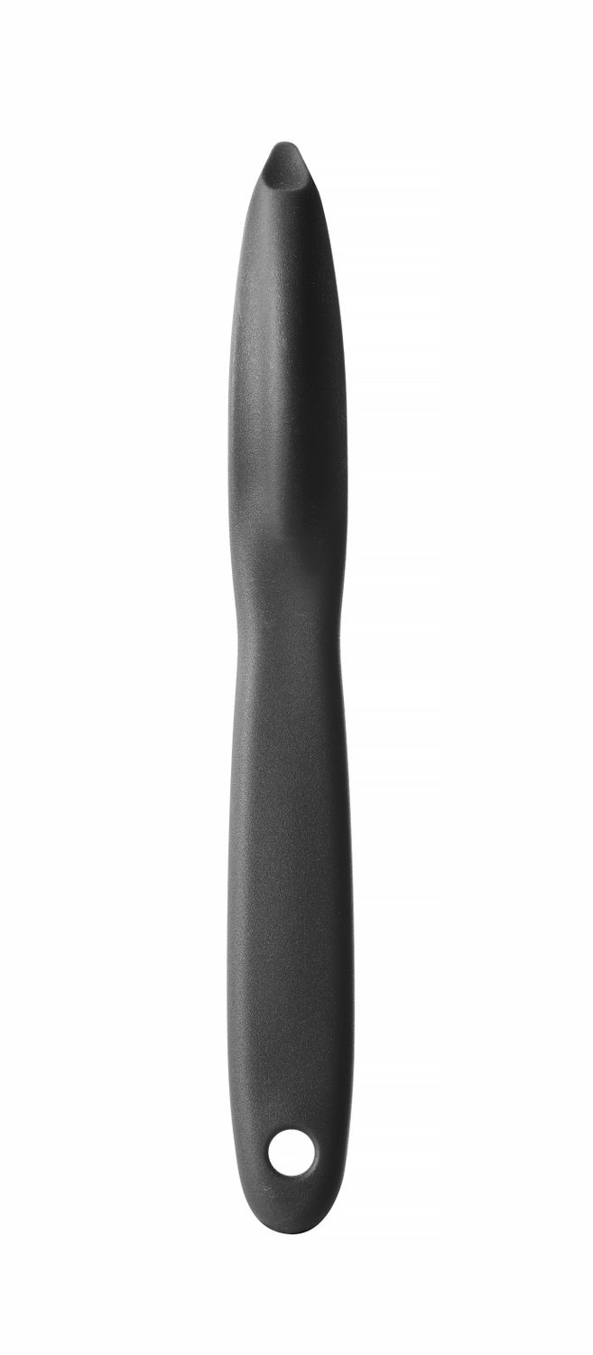 Univerzálna škrabka s vrúbkovanou čepeľou, HENDI, Čierna, (L)175mm