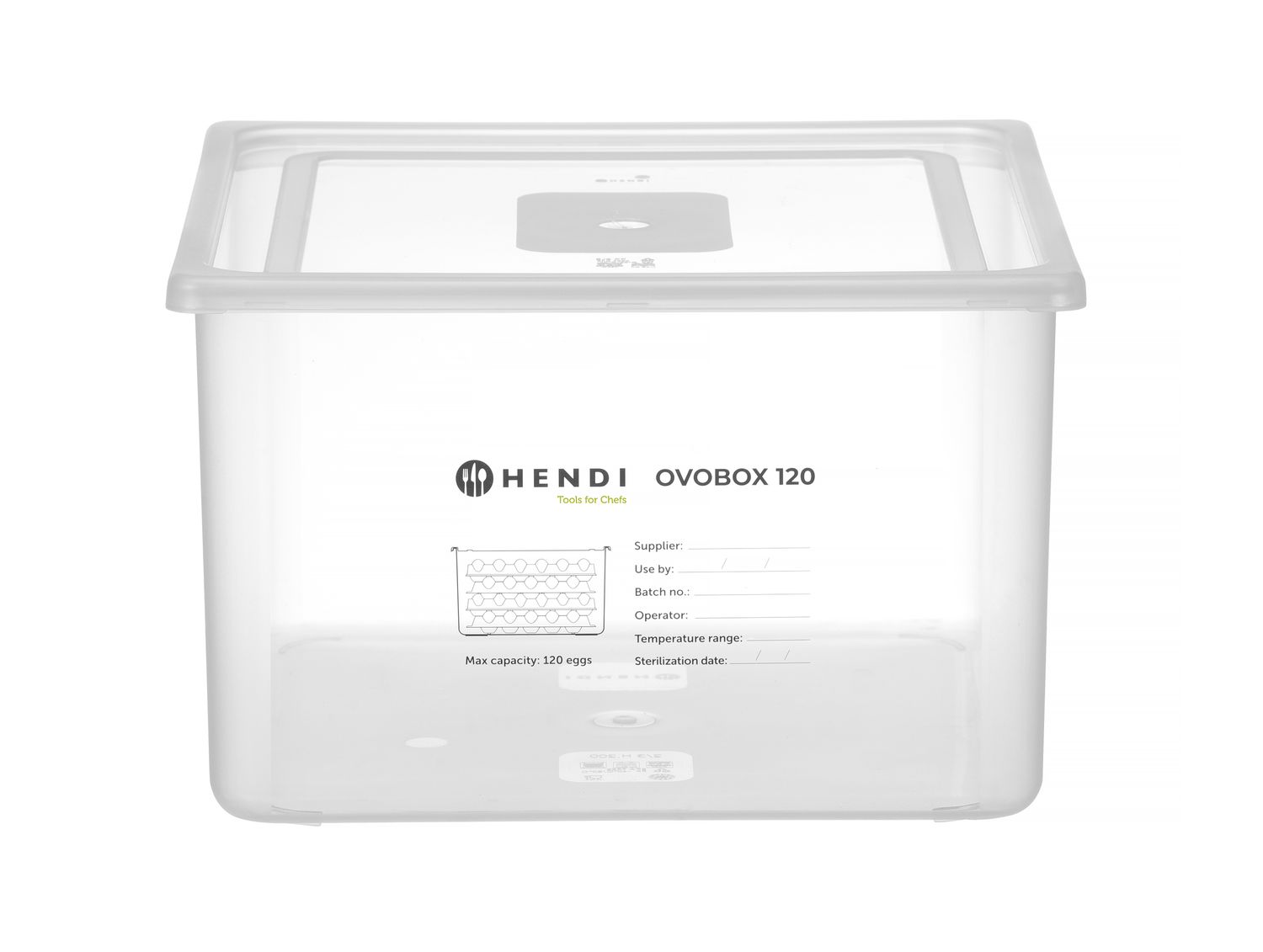 Nádoba na vajcia HENDI OVOBOX 120, HENDI, GN 2/3, 18L, 355x325x(H)200mm