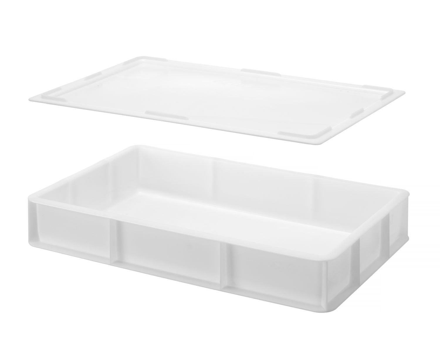 Veko na obal na cesto na pizzu GN 1/1, HENDI, GN 1/1, Biela, 530x325x(H)20mm