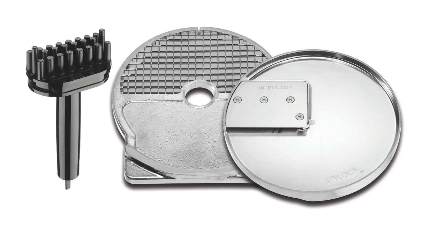 Disk na krájanie na kocky 8 mm, pre kuchynské roboty WFP16SE a WFP16SCDE, Waring, Ø177.8 mm | WFP16S25