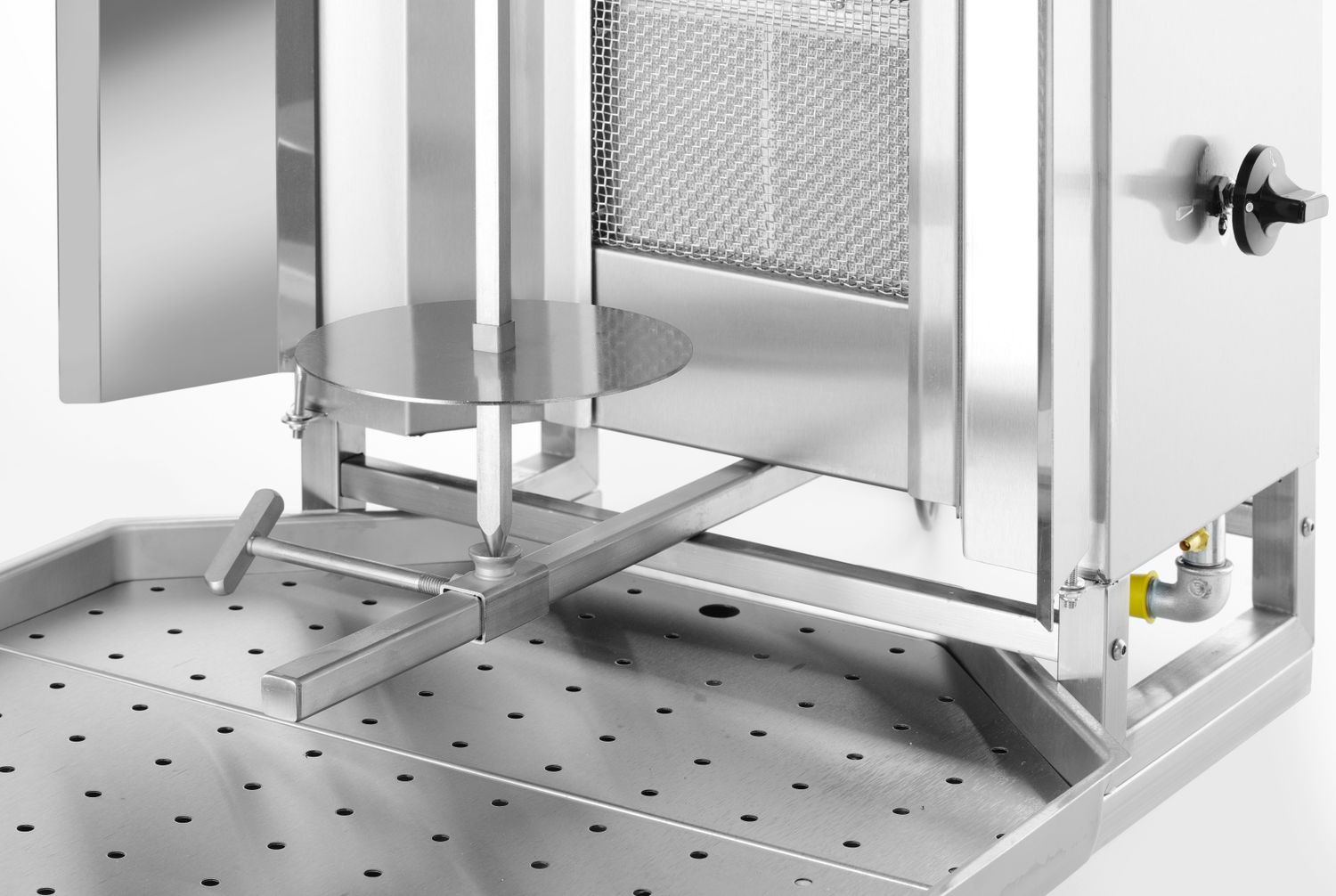 Plynový gril na kebab, HENDI, Profi Line, 230V/16W, 13kW, 735x745x(H)1110mm