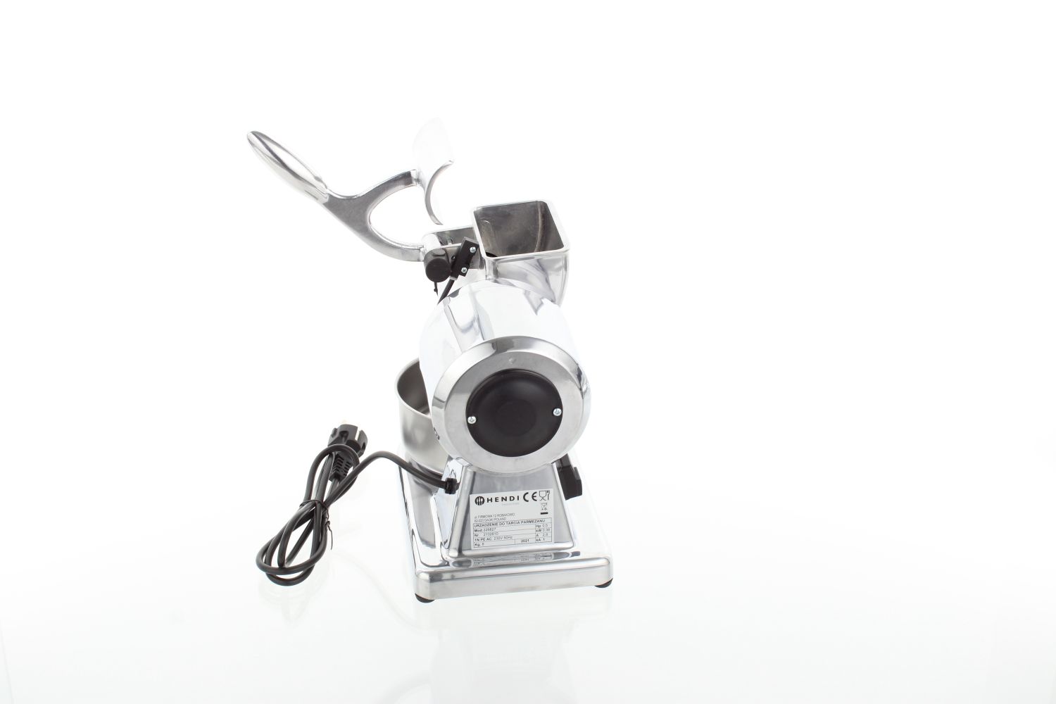 Elektrický strúhač na tvrdý syr, HENDI, 30 kg/h, 230V/380W, 292x226x(H)302mm
