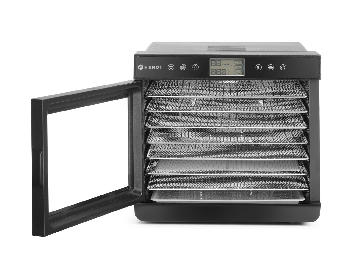 Sušička potravín, HENDI, Kitchen Line, 7 zásobníkov, 230V/500W, 347x505x(H)320mm