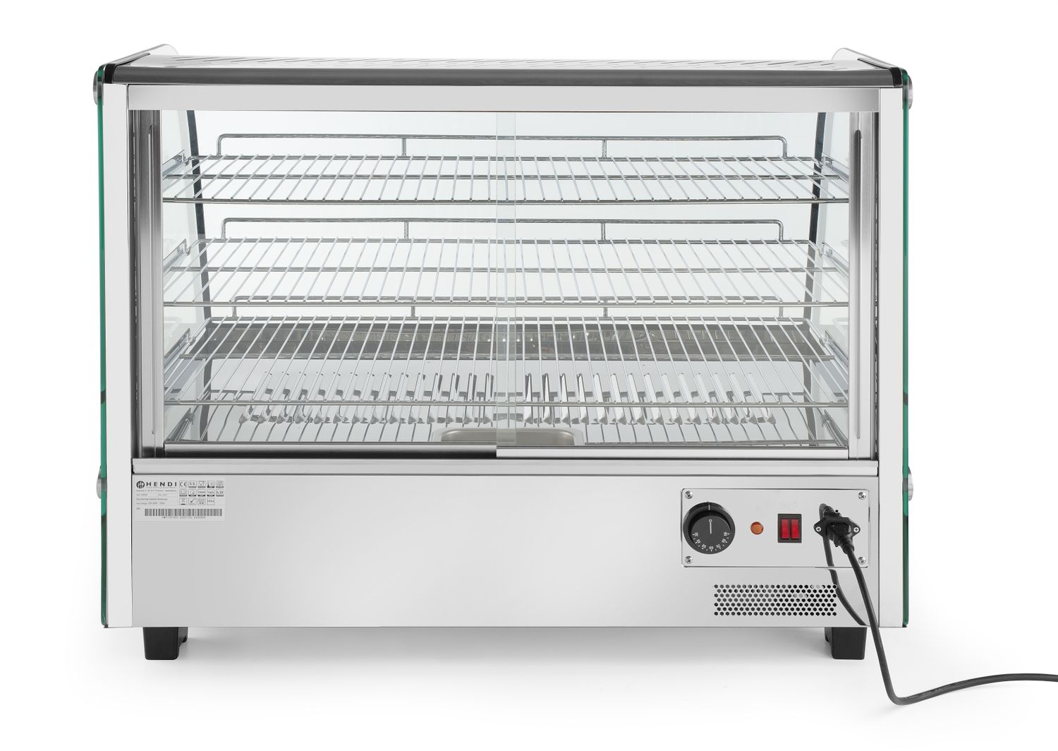 Vyhrievaný pultový displej, HENDI, 160 litrov, 230V/1500W, 885x570x(H)680mm