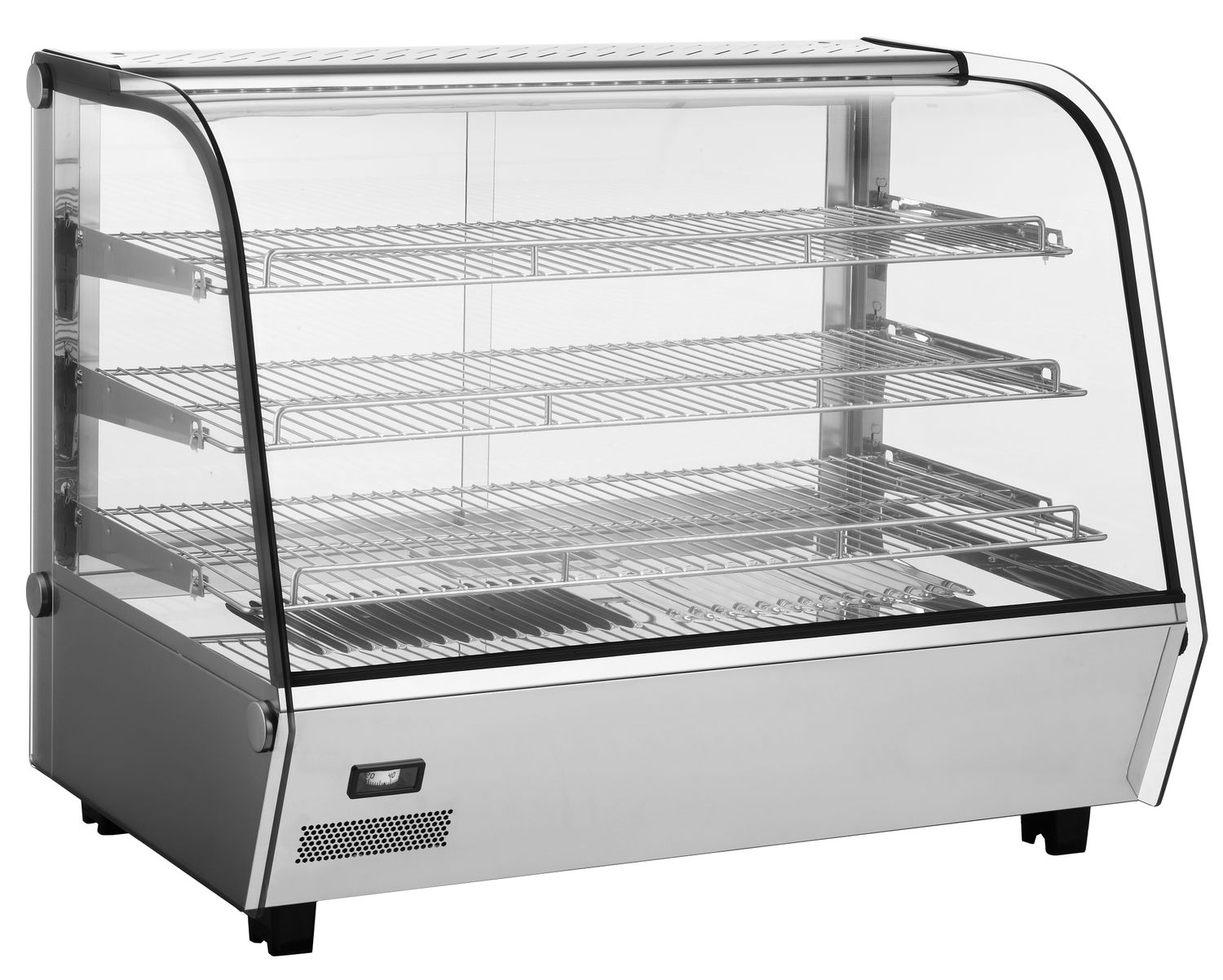 Vyhrievaný pultový displej, HENDI, 160 litrov, 230V/1500W, 885x570x(H)680mm