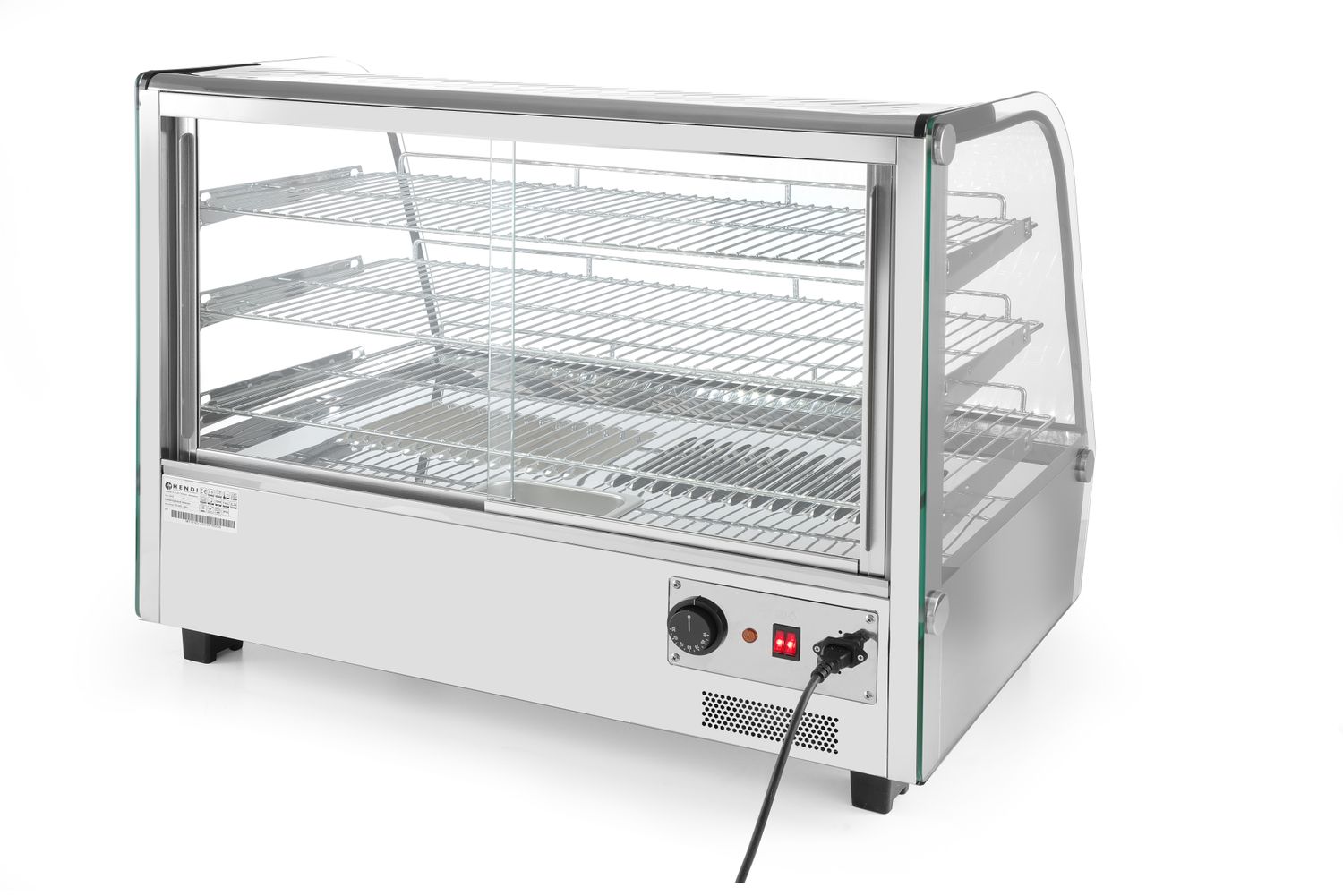 Vyhrievaný pultový displej, HENDI, 160 litrov, 230V/1500W, 885x570x(H)680mm