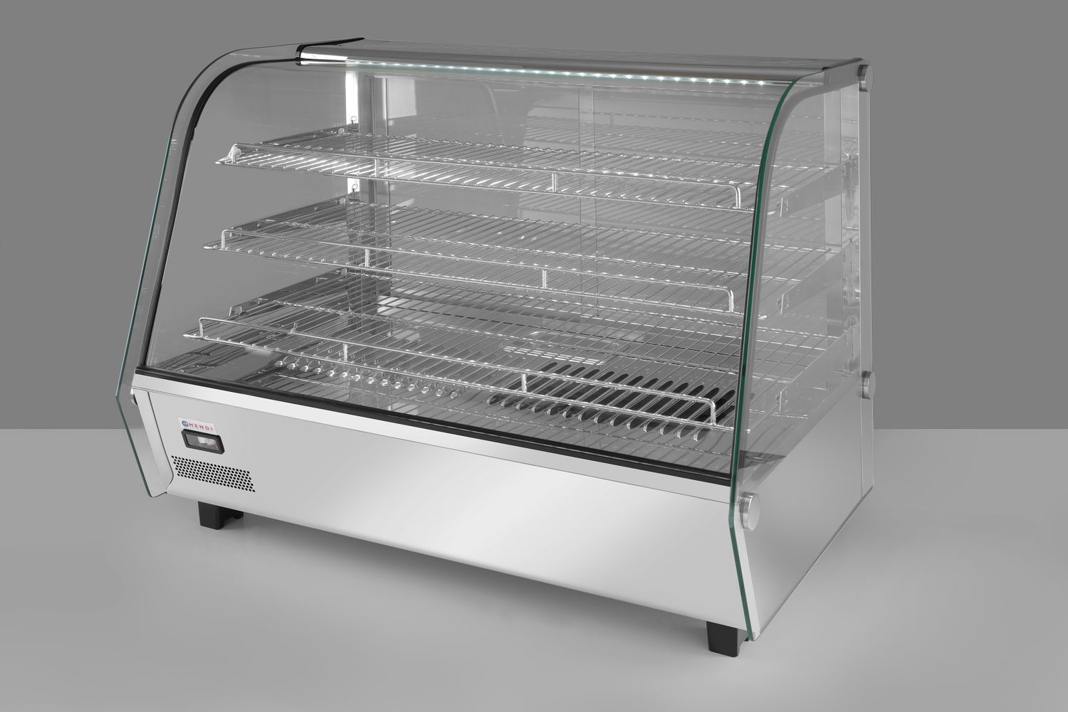 Vyhrievaný pultový displej, HENDI, 160 litrov, 230V/1500W, 885x570x(H)680mm