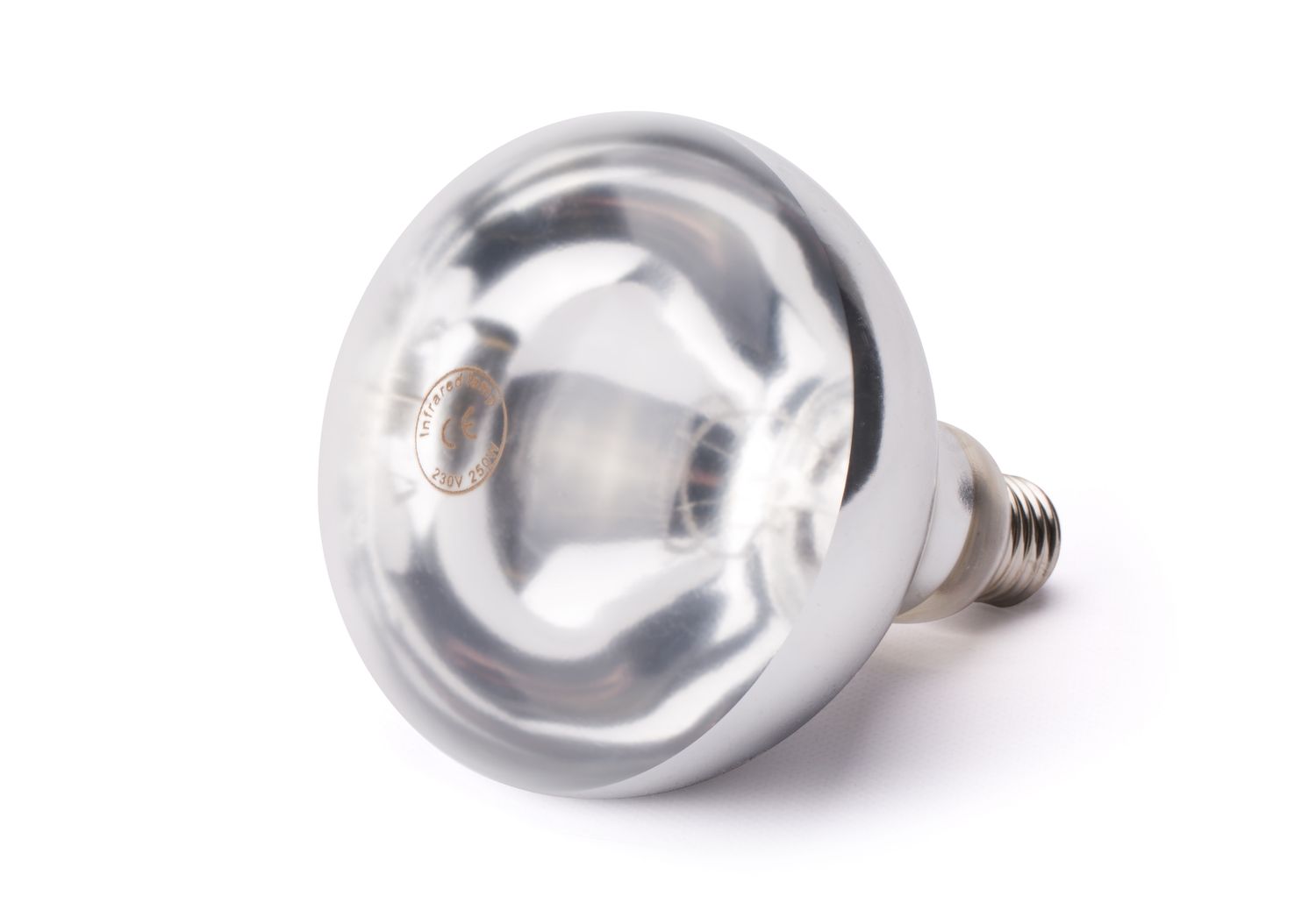 Infračervená ohrevná žiarovka, HENDI, Biela, 230V/250W, ⌀125x(H)170mm