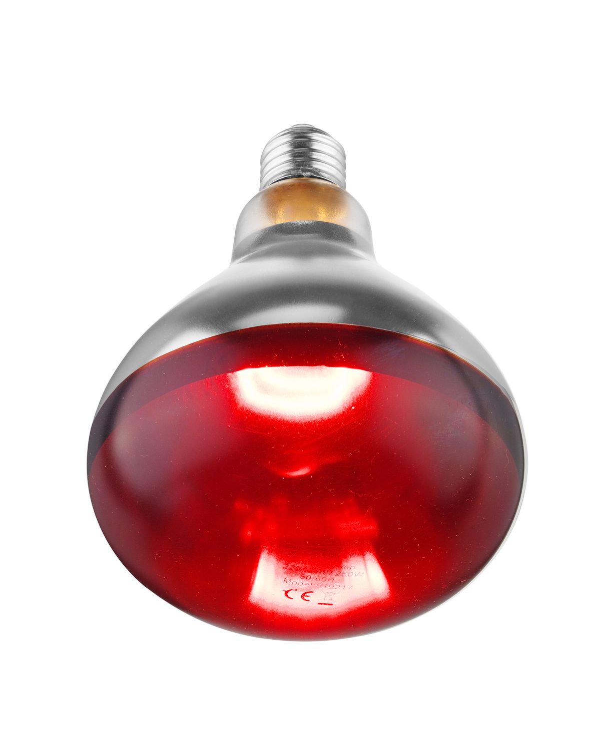 Infračervená ohrevná žiarovka, HENDI, Červená, 230V/250W, ⌀125x(H)170mm