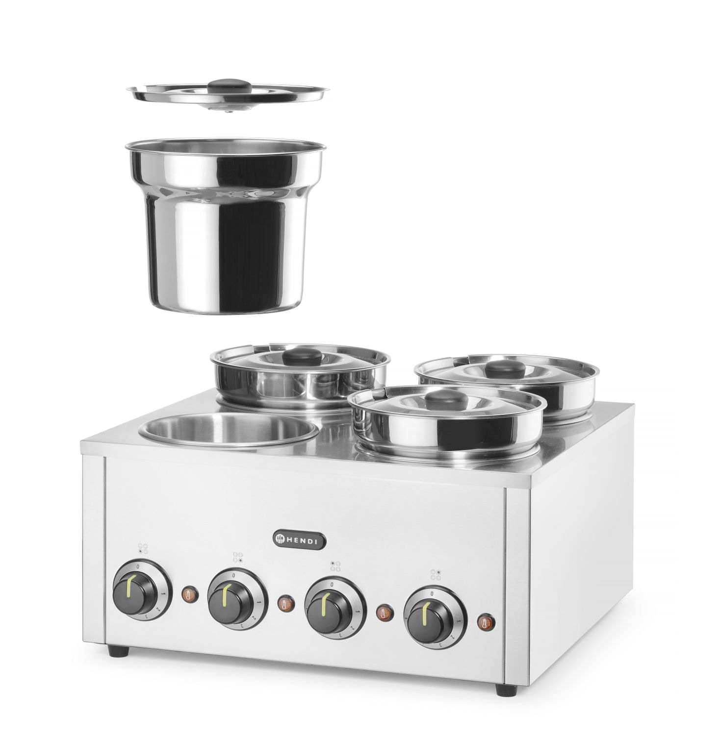 Termosystém 4, HENDI, 16L, 220-240V/800W, 506x509x(H)298mm