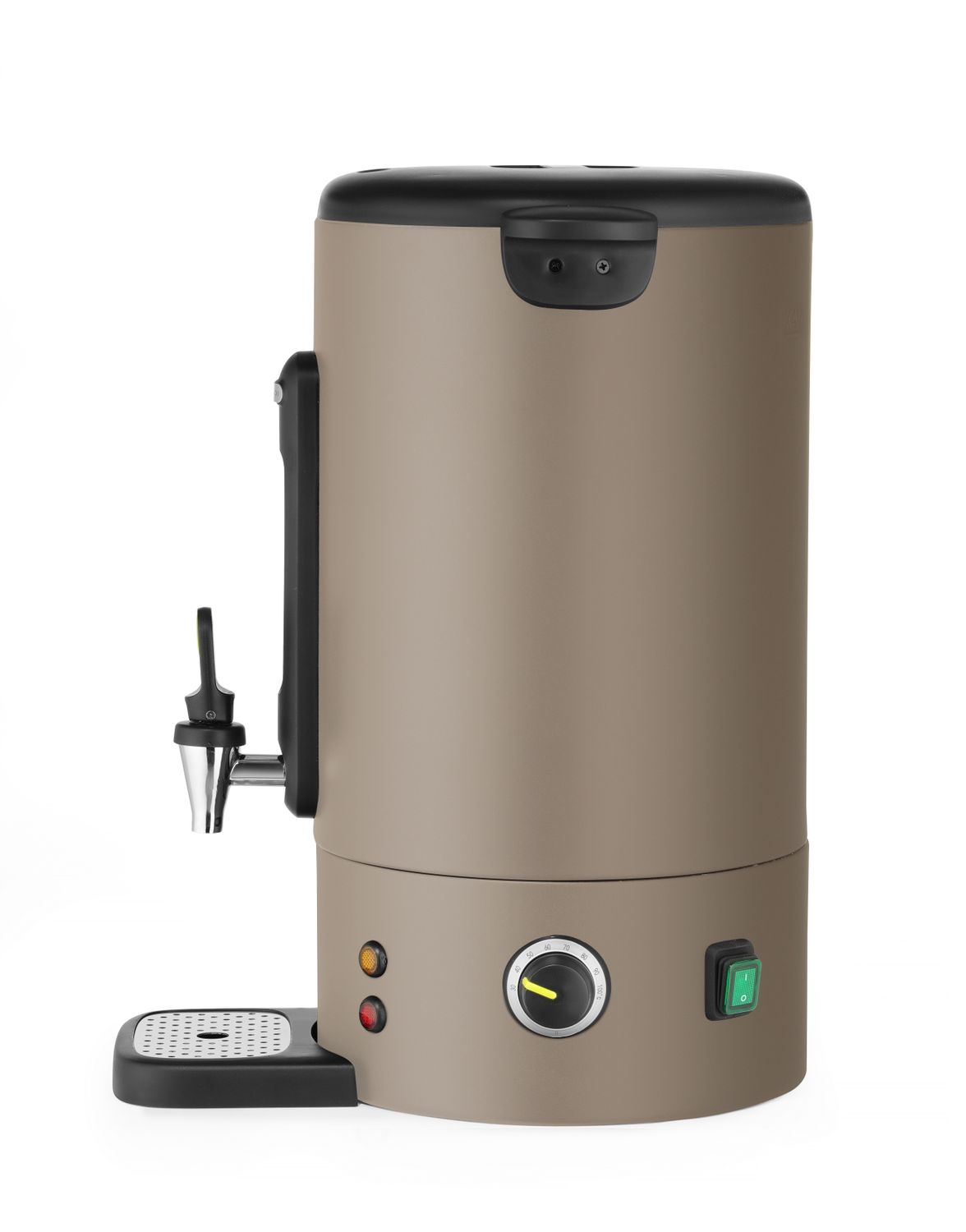 Bojler na horúce nápoje UNIQ, HENDI, designed by Robert Bronwasser, 16L, Taupe, 220-240V/1650W, 357x380x(H)502mm