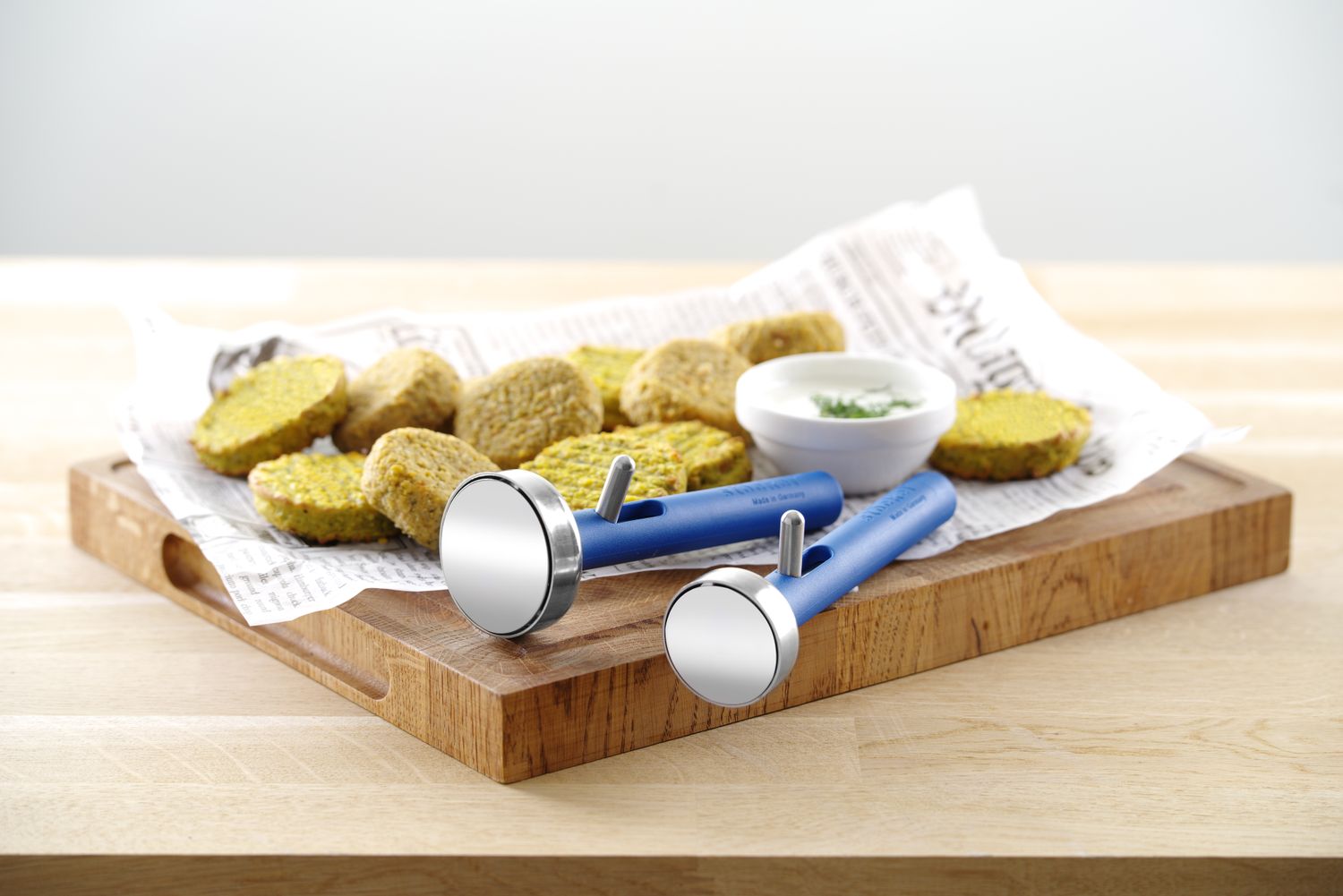 Porcovač na falafel Falafel, Stöckel, 1/45, Modrá, ⌀50x150mm