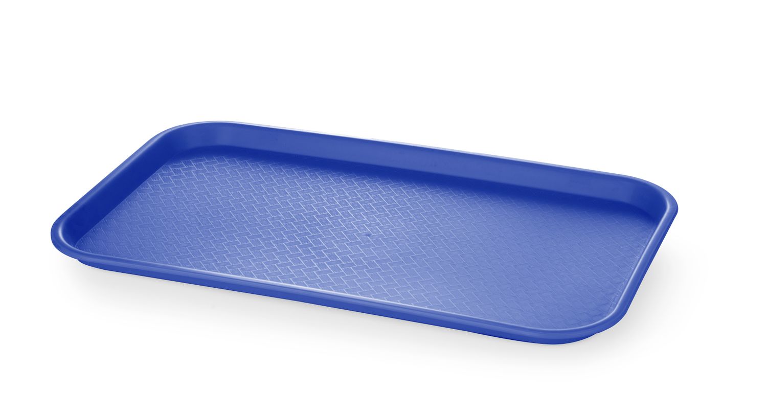 Polypropylénová tácka na fast food GN 1/1, AmerBox, GN 1/1, Modrá, 530x325x(H)20mm