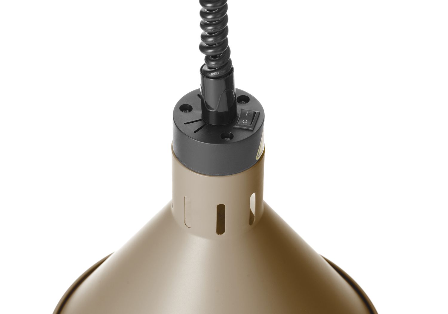 Kuželová infra lampa, HENDI, Béžová, 230V/250W, ⌀275x(H)250mm