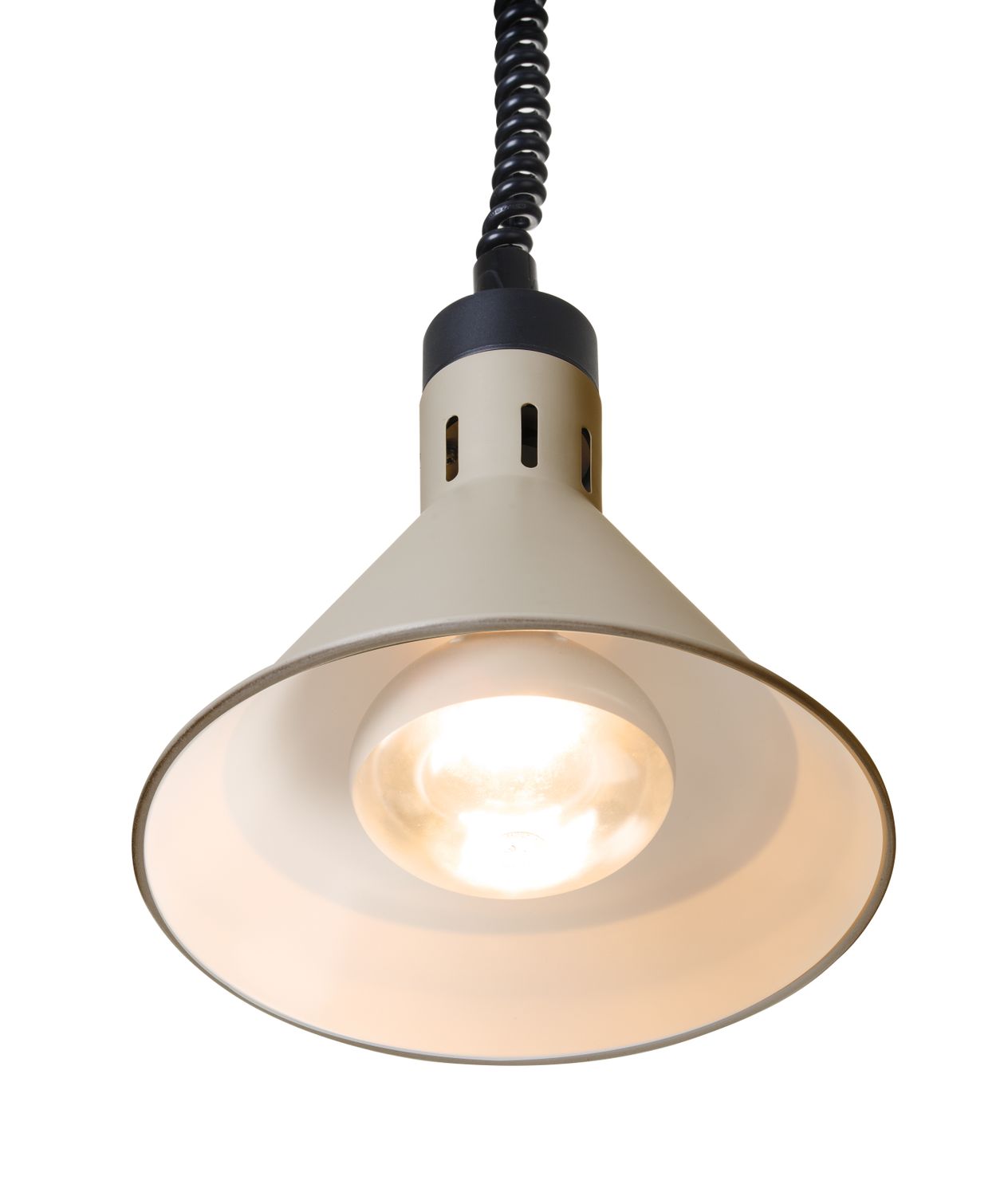 Kuželová infra lampa, HENDI, Béžová, 230V/250W, ⌀275x(H)250mm
