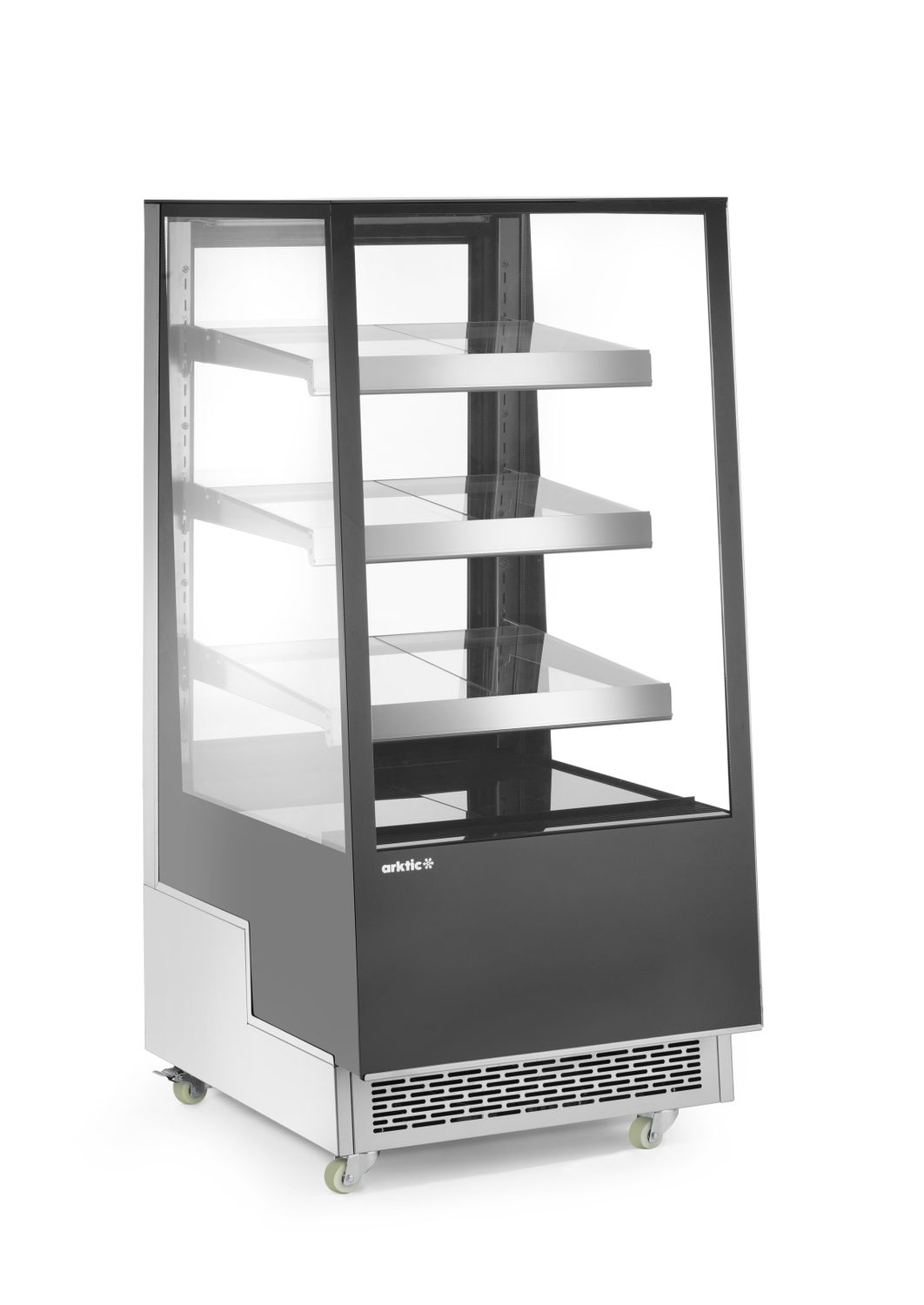 3-policová chladiaca vitrína, Arktic, 300L, 230V/480W, 650x833x(H)1460mm