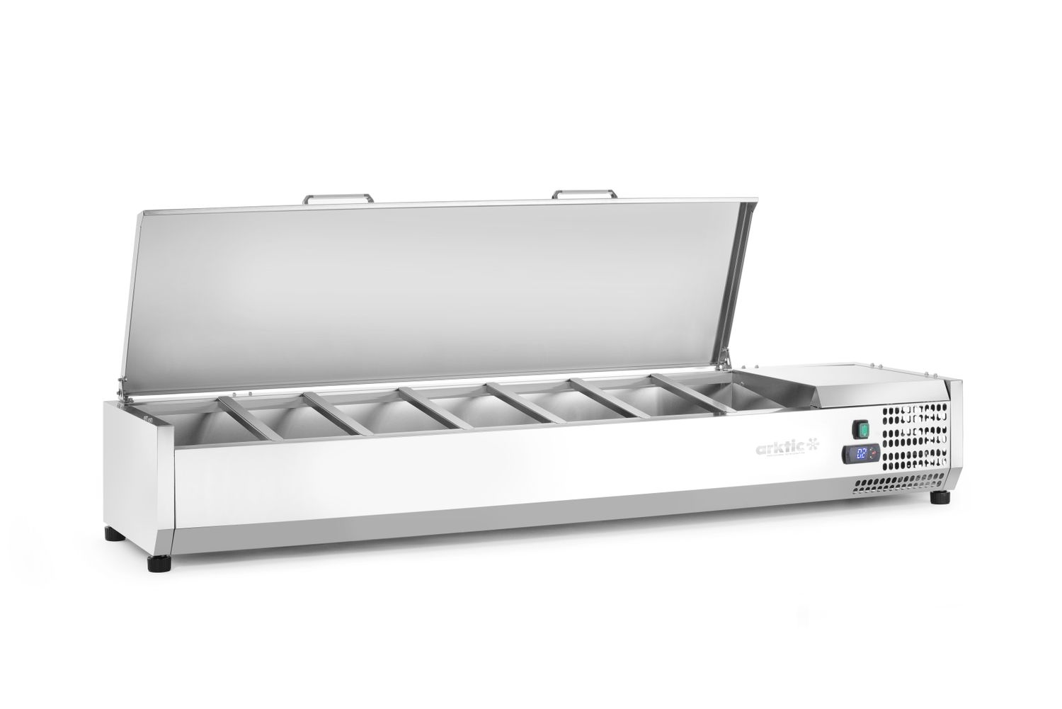 Chladiaca nadstavba na GN 1/3, Arktic, 7x GN 1/3, 230V/180W, 1605x420x(H)630mm