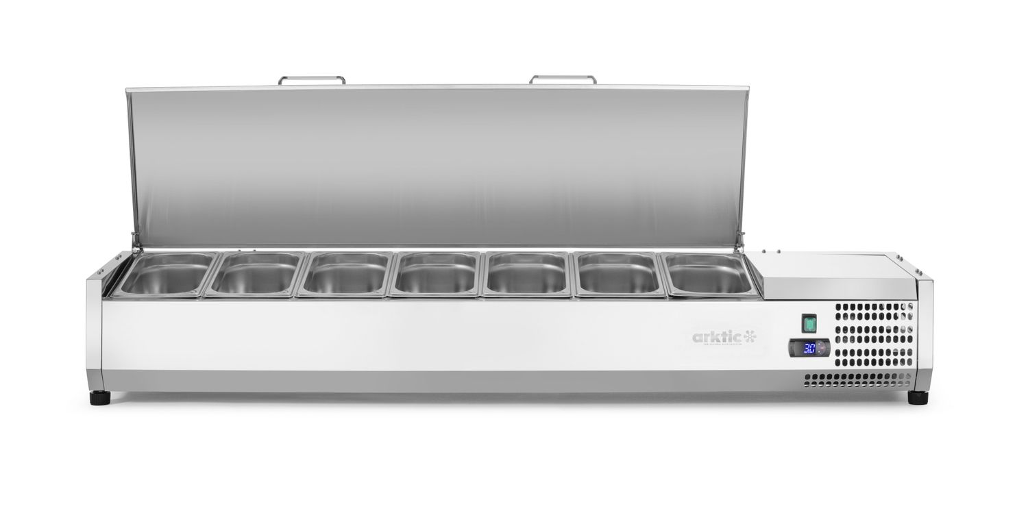 Chladiaca nadstavba na GN 1/3, Arktic, 7x GN 1/3, 230V/180W, 1605x420x(H)630mm