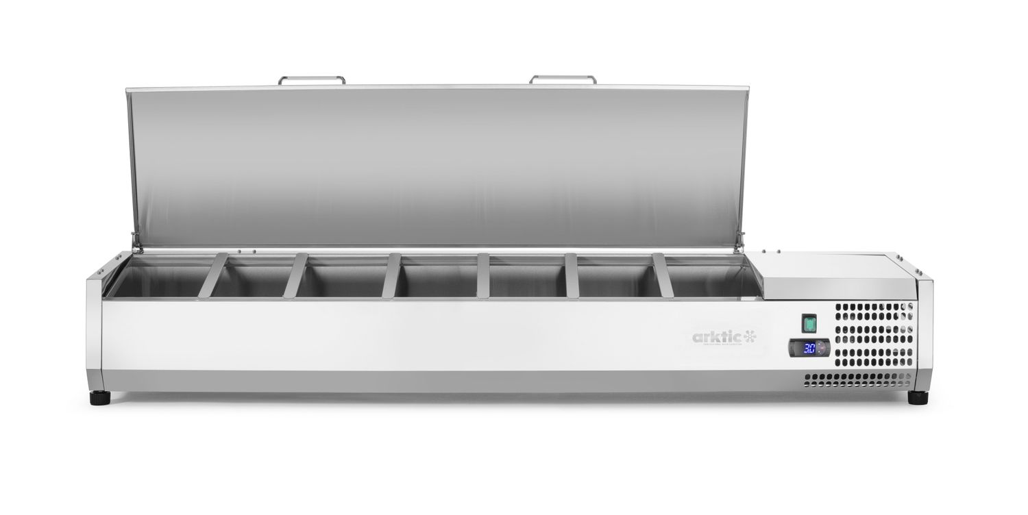 Chladiaca nadstavba na GN 1/3, Arktic, 7x GN 1/3, 230V/180W, 1605x420x(H)630mm