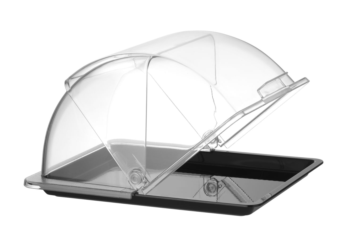 Servírovací podnos RollTop, HENDI, GN 1/2, Čierna, 325x265mm