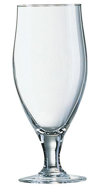 Pivný pohár Cervoise, Arcoroc, 0,5 l, Priehľadná, sada 6 ks, Ø83 × 192 mm | 7131