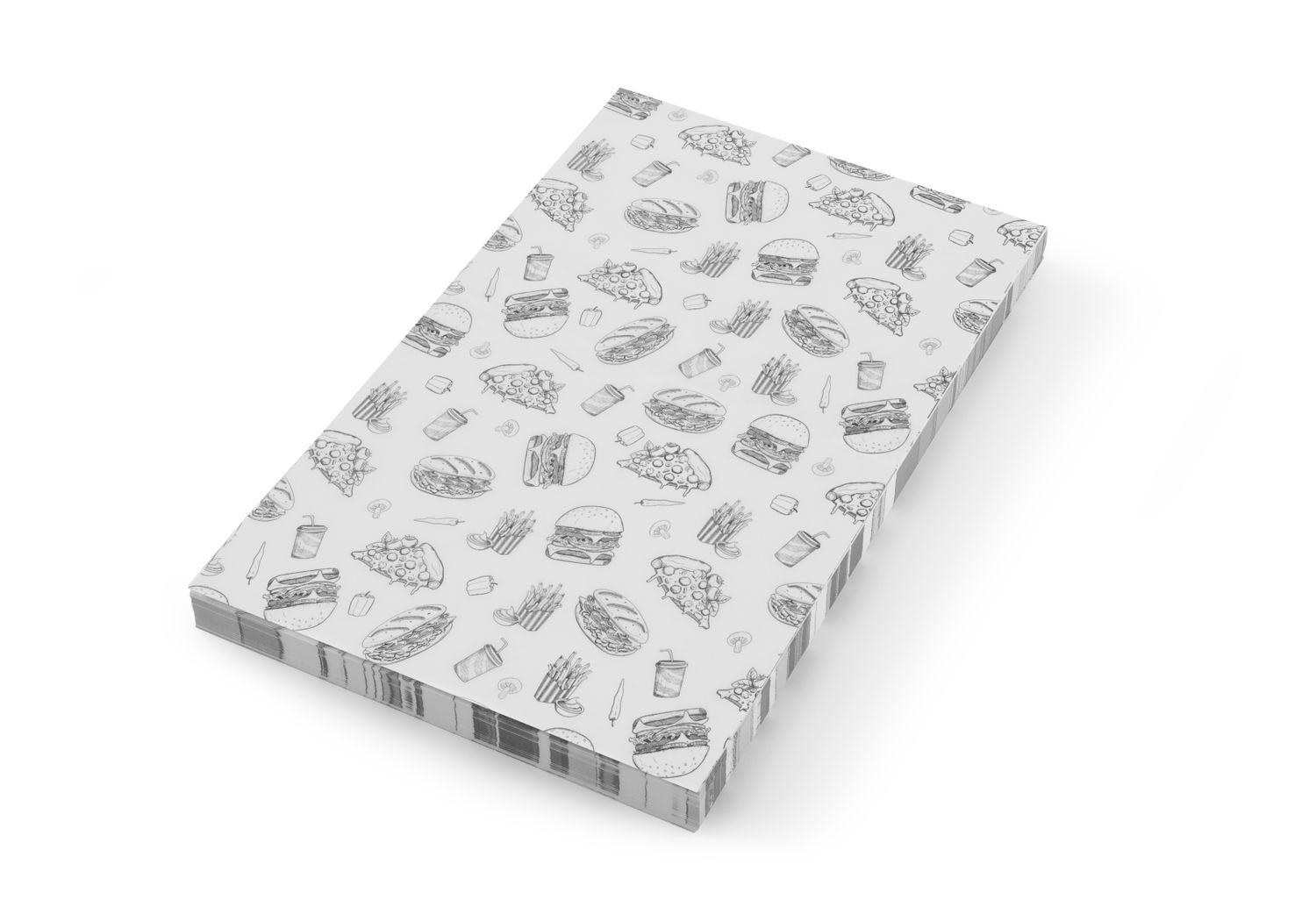 Papier odolný voči mastnote, HENDI, 500 ks, 250x350mm