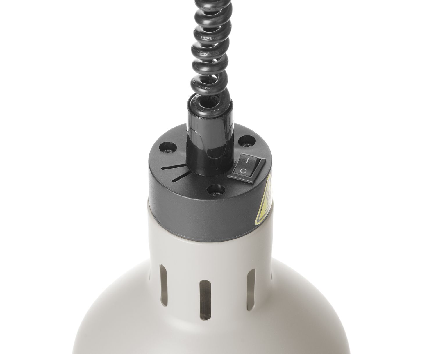 Lampa na ohrev jedál – závesná, valcová, HENDI, Biela, 230V/250W, ⌀175x(H)250mm