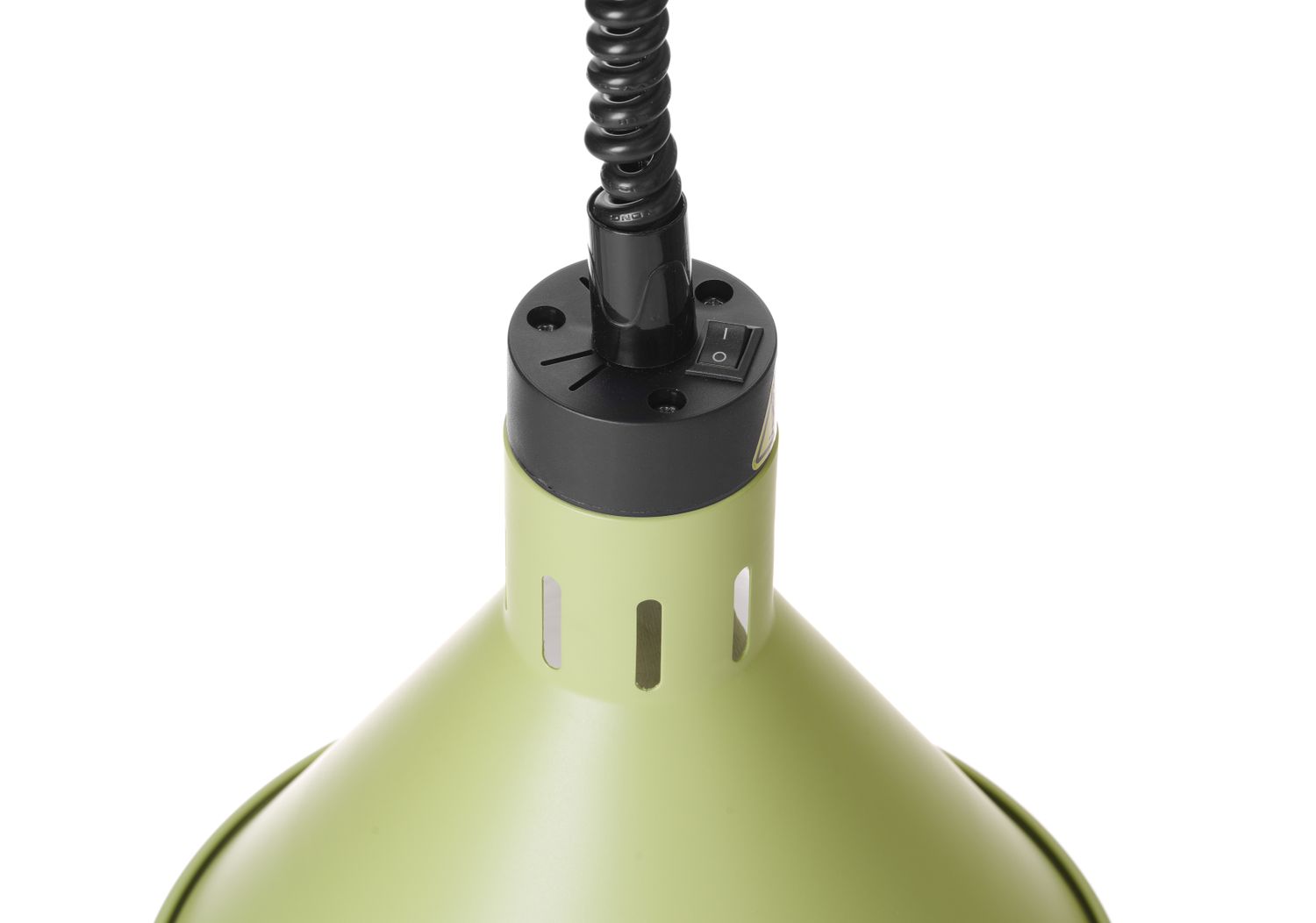 Kuželová infra lampa, HENDI, Zelená, 230V/250W, ⌀275x(H)250mm