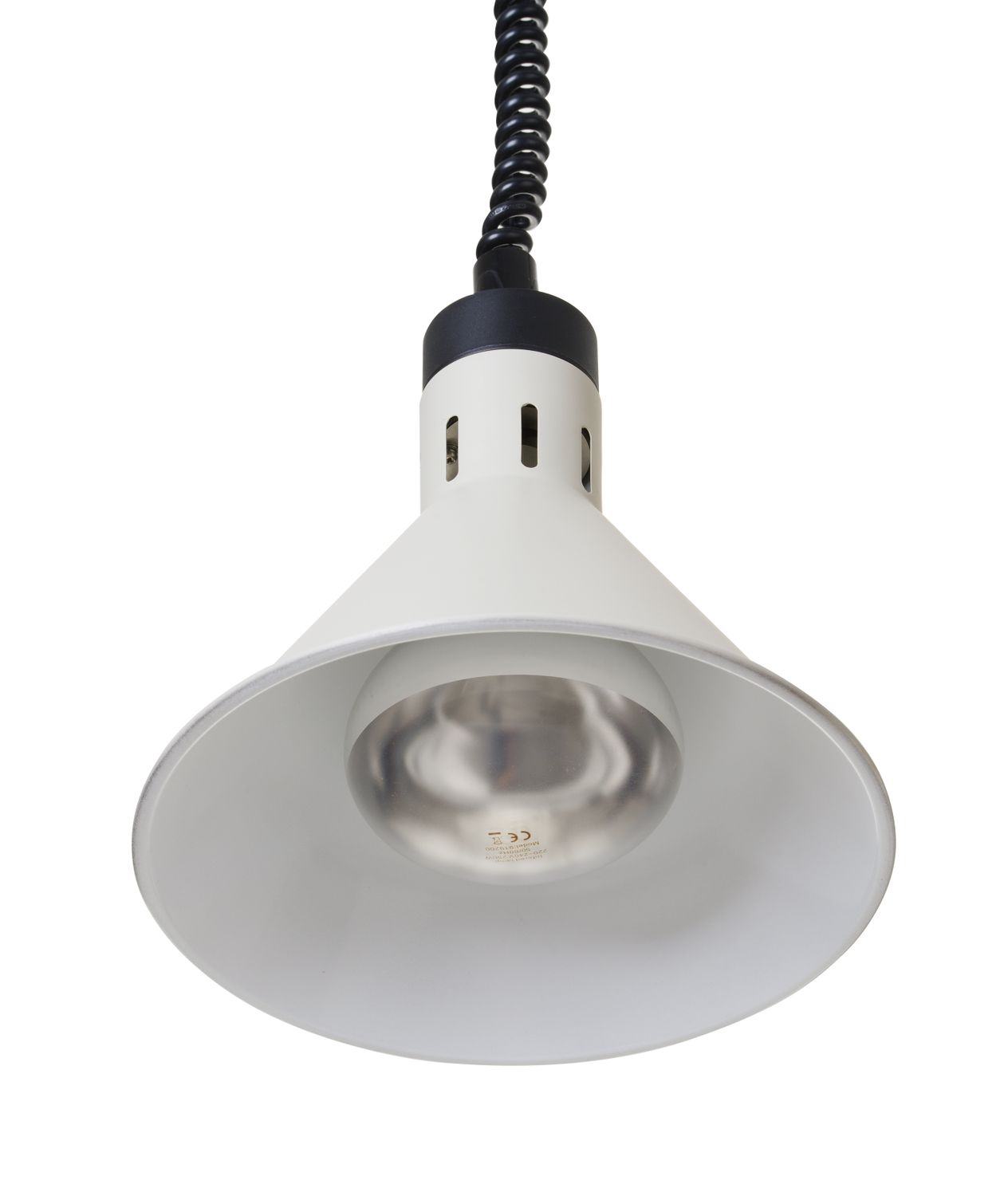 Kuželová infra lampa, HENDI, Biela, 230V/250W, ⌀275x(H)250mm