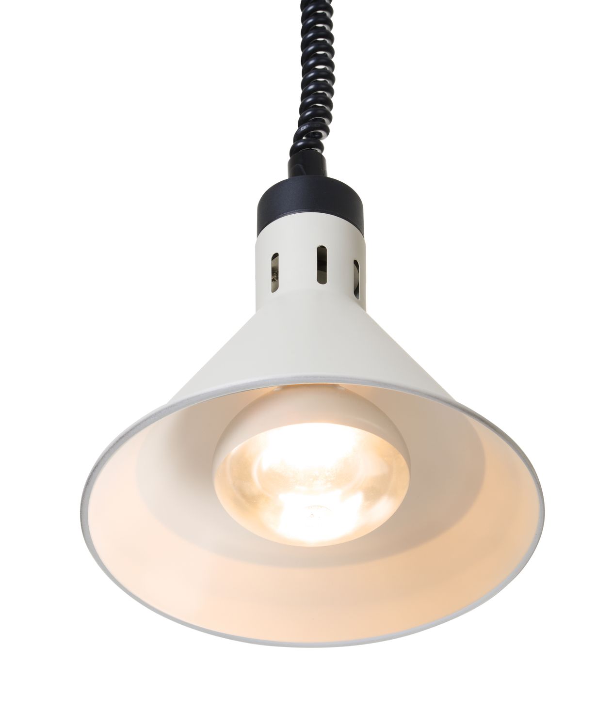 Kuželová infra lampa, HENDI, Biela, 230V/250W, ⌀275x(H)250mm