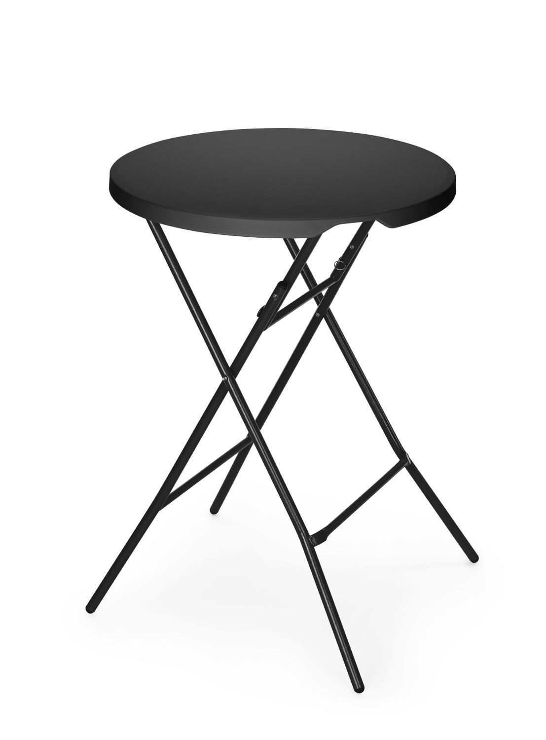 Barový stôl, AmerBox, Čierna, ⌀800x(H)1100mm