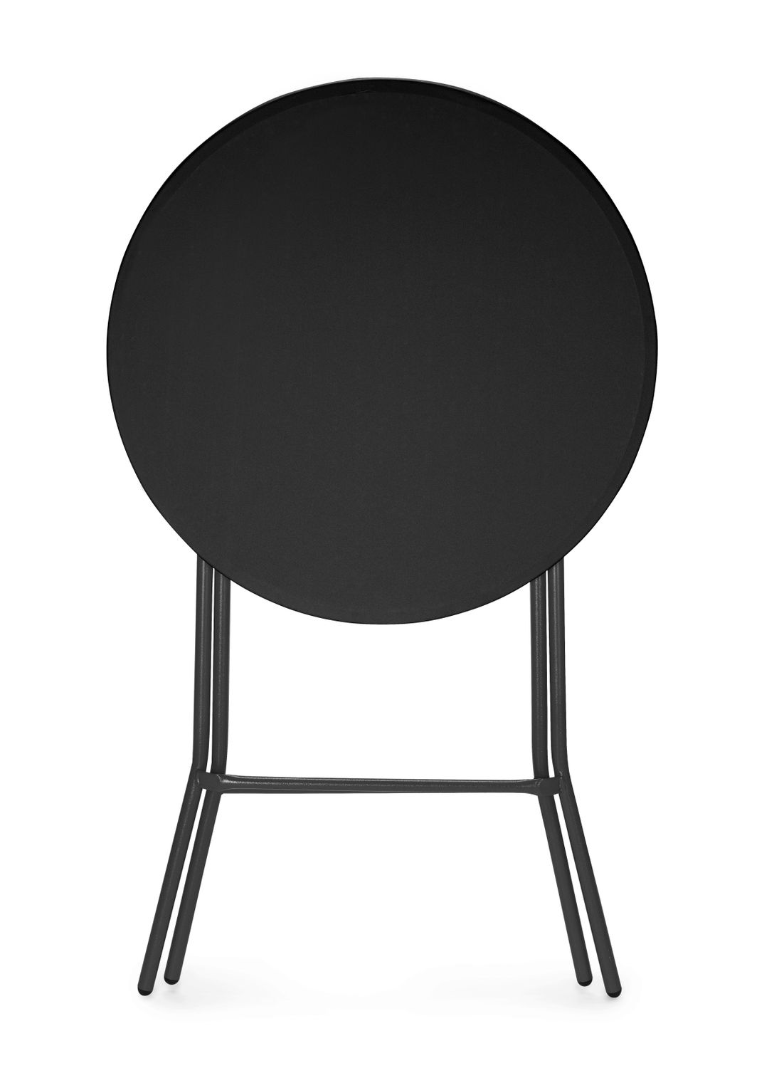 Barový stôl, AmerBox, Čierna, ⌀800x(H)1100mm