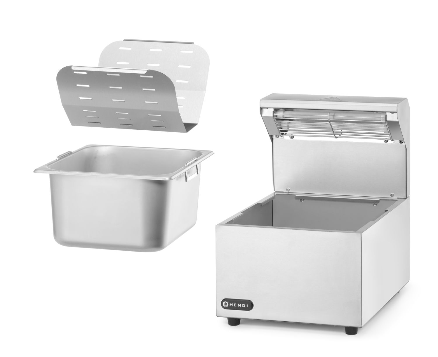 Ohrievač hranoliek, HENDI, GN 1/2, 220-240V/400W, 357x267x(H)376mm