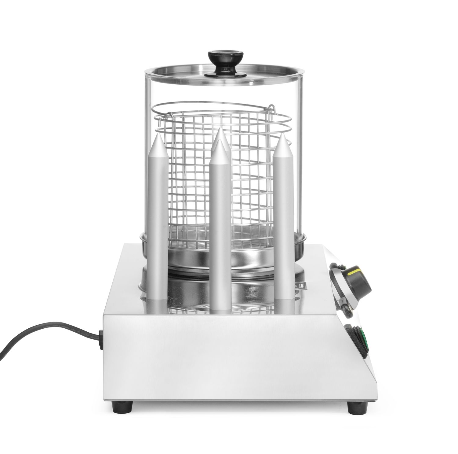 Ohrievač klobás a žemlí pre psa, HENDI, 220-240V/550W, 500x310x(H)395mm