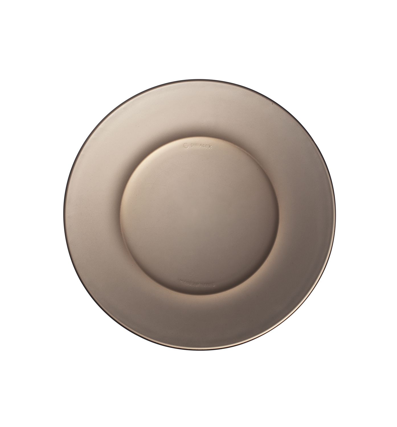 Tanier na dezert LYS SEPIA, Duralex, Hnedá, Ø190 × 20 mm | 3008CF06E1111