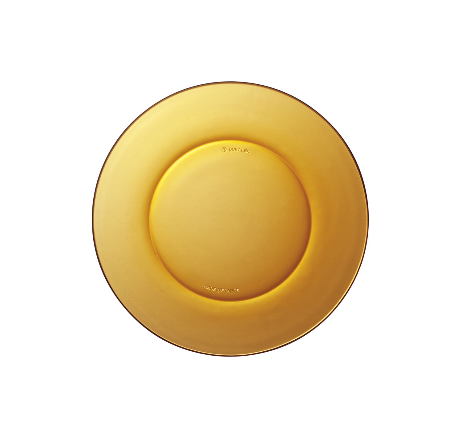 Tanier na dezert LYS AMBER, Duralex, Oranžová, Ø190 × 20 mm | 3008DF06E1111