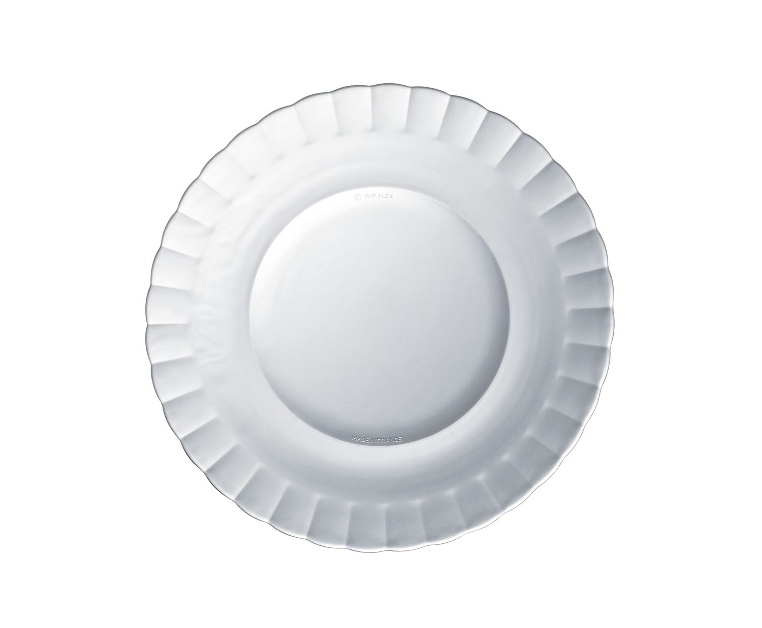 Plytký tanier PICARDIE, Duralex, Priehľadná, Ø230 × 20 mm | 3023AF06C1111