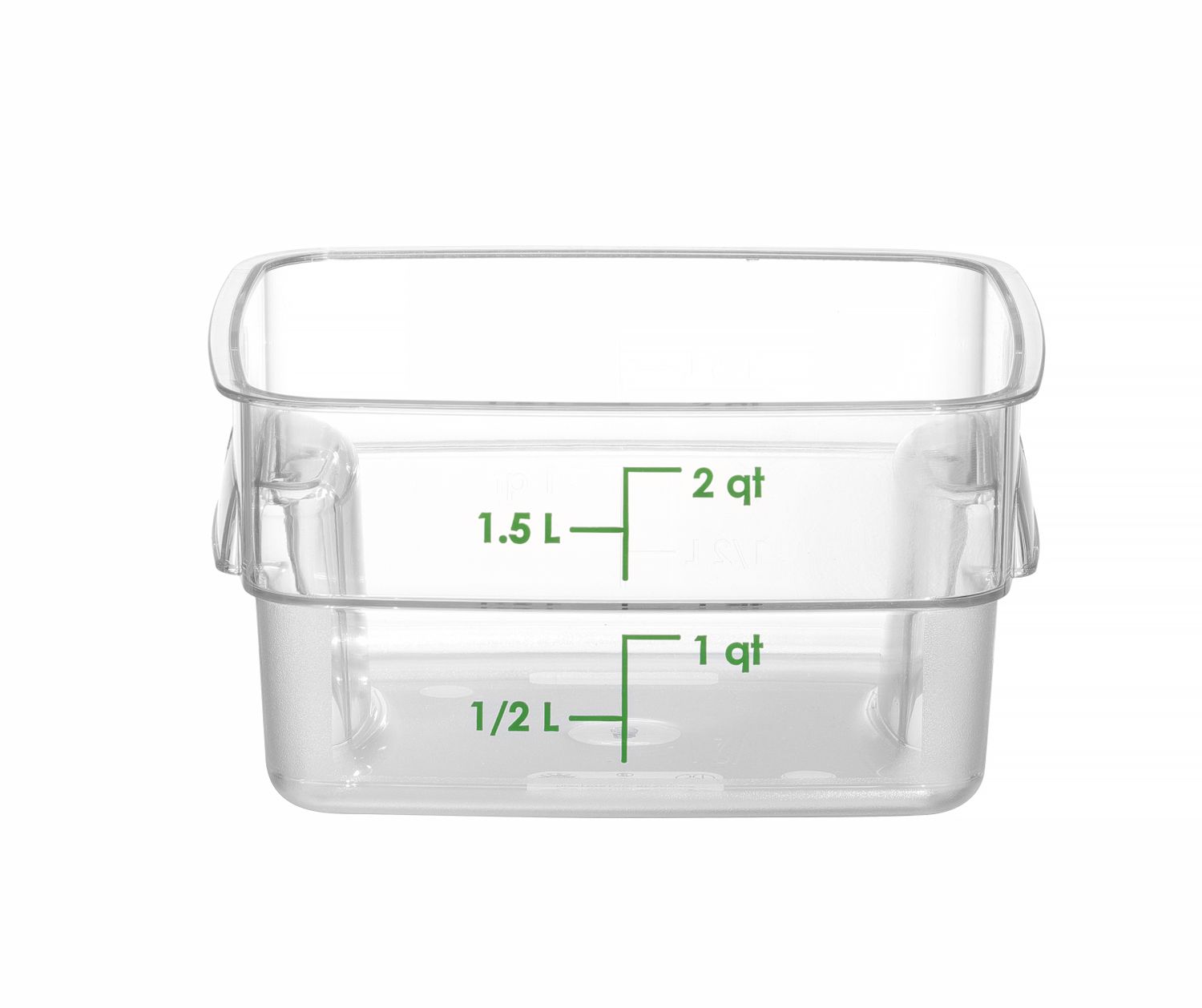 Nádoba na potraviny CamSquares Fresh Pro, Cambro, 1,9 l, Priehľadná, 191 × 191 × 98 mm | 2SFSPROCW135
