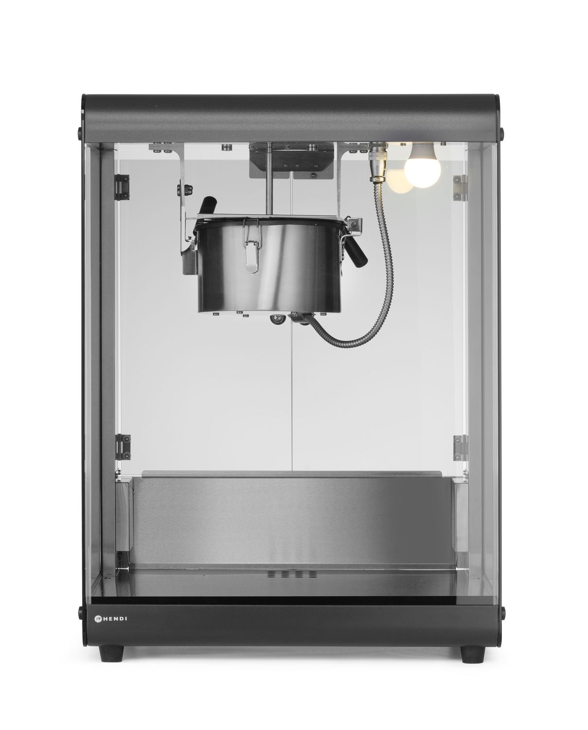 Stroj na výrobu popcornu, HENDI, 80L, Čierna, 220-240V/1155W, 560x445x(H)775mm